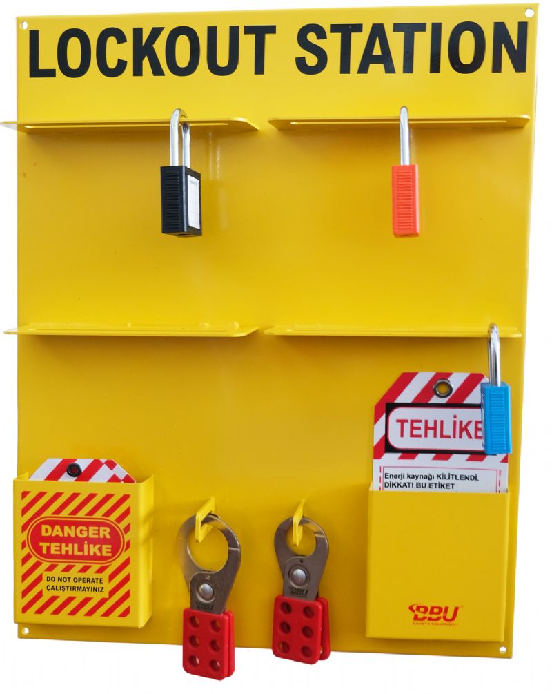 BBU LS02 28 Kapasiteli Kilitleme İstasyonu Metal
